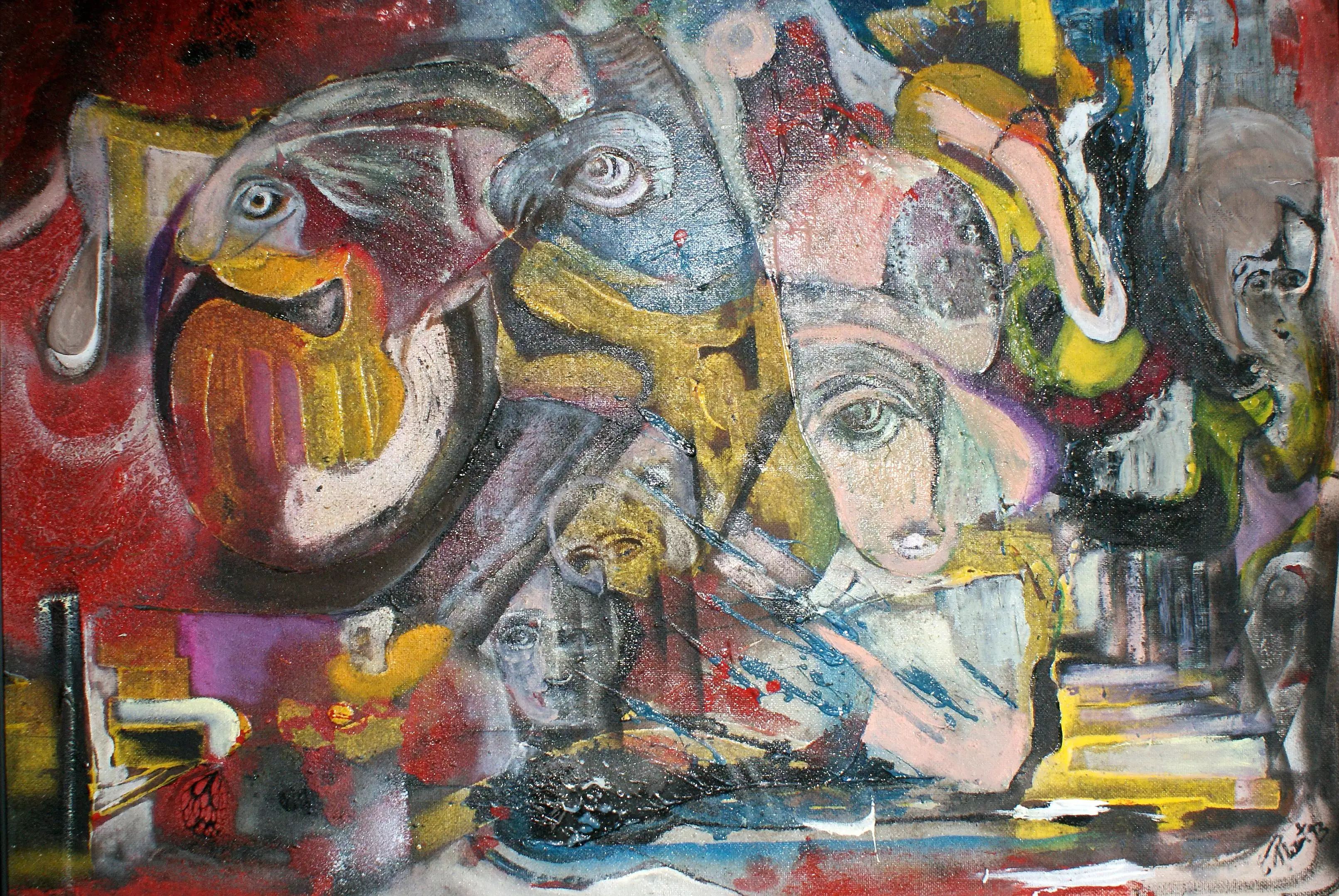 Kunstwerk "See 105" von Erich Plant