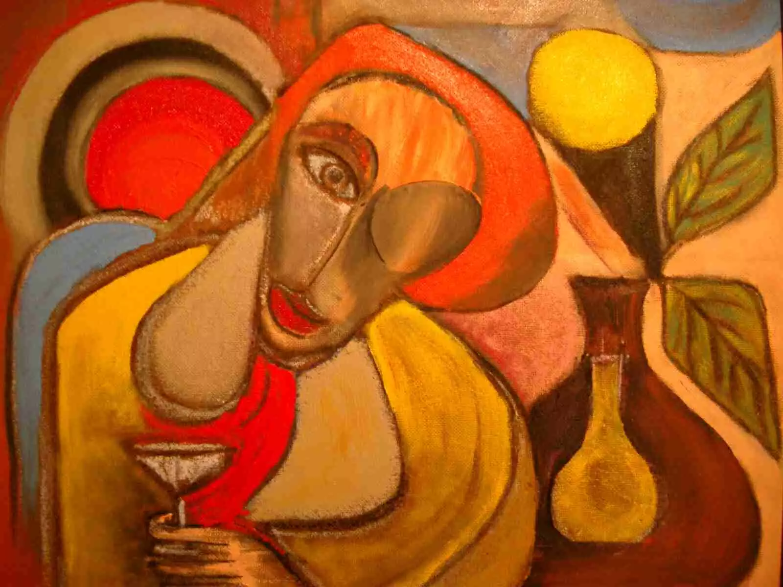 Kunstwerk "geschafft" von Erich Plant