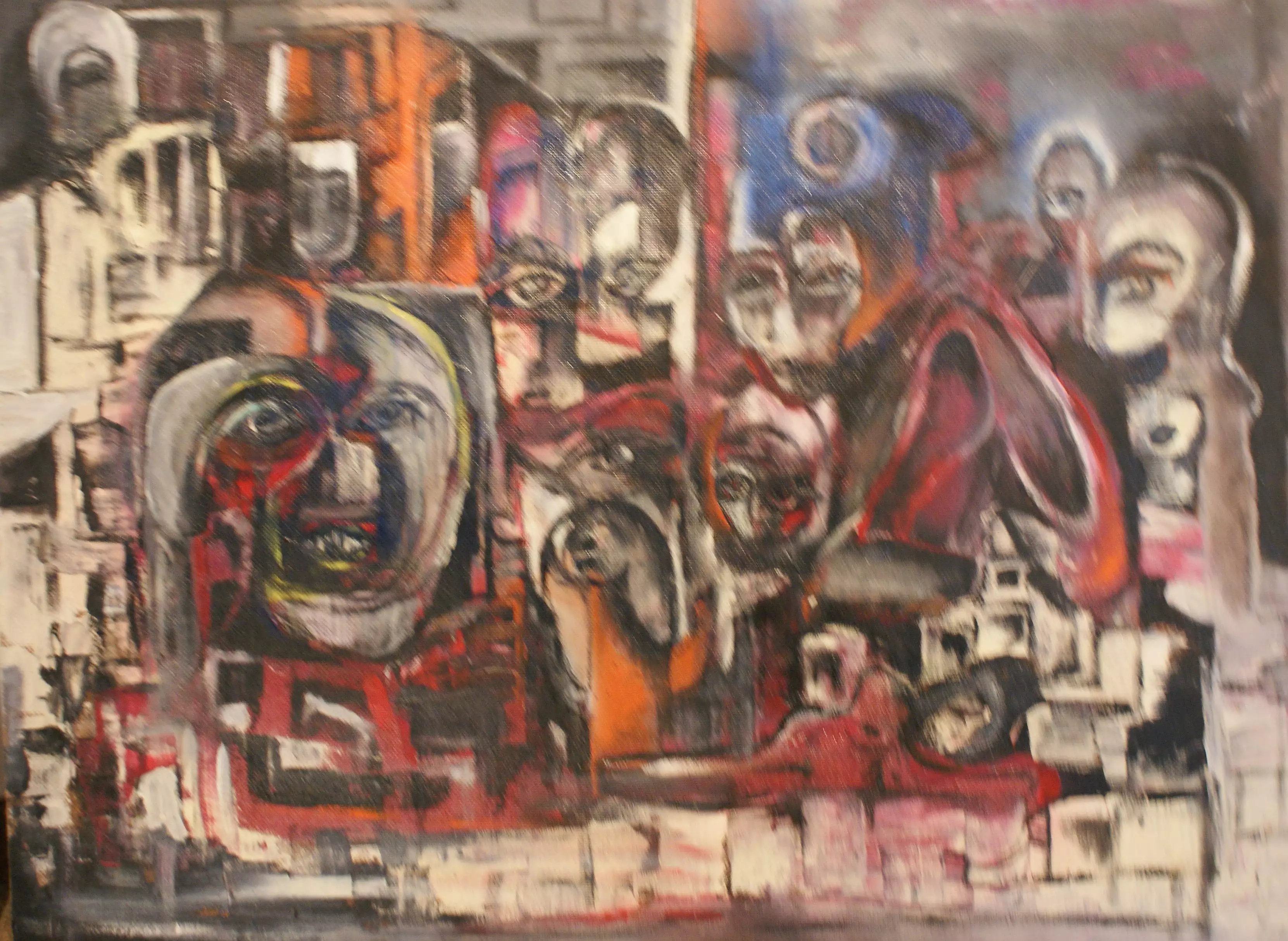 Kunstwerk "der untergang" von Erich Plant