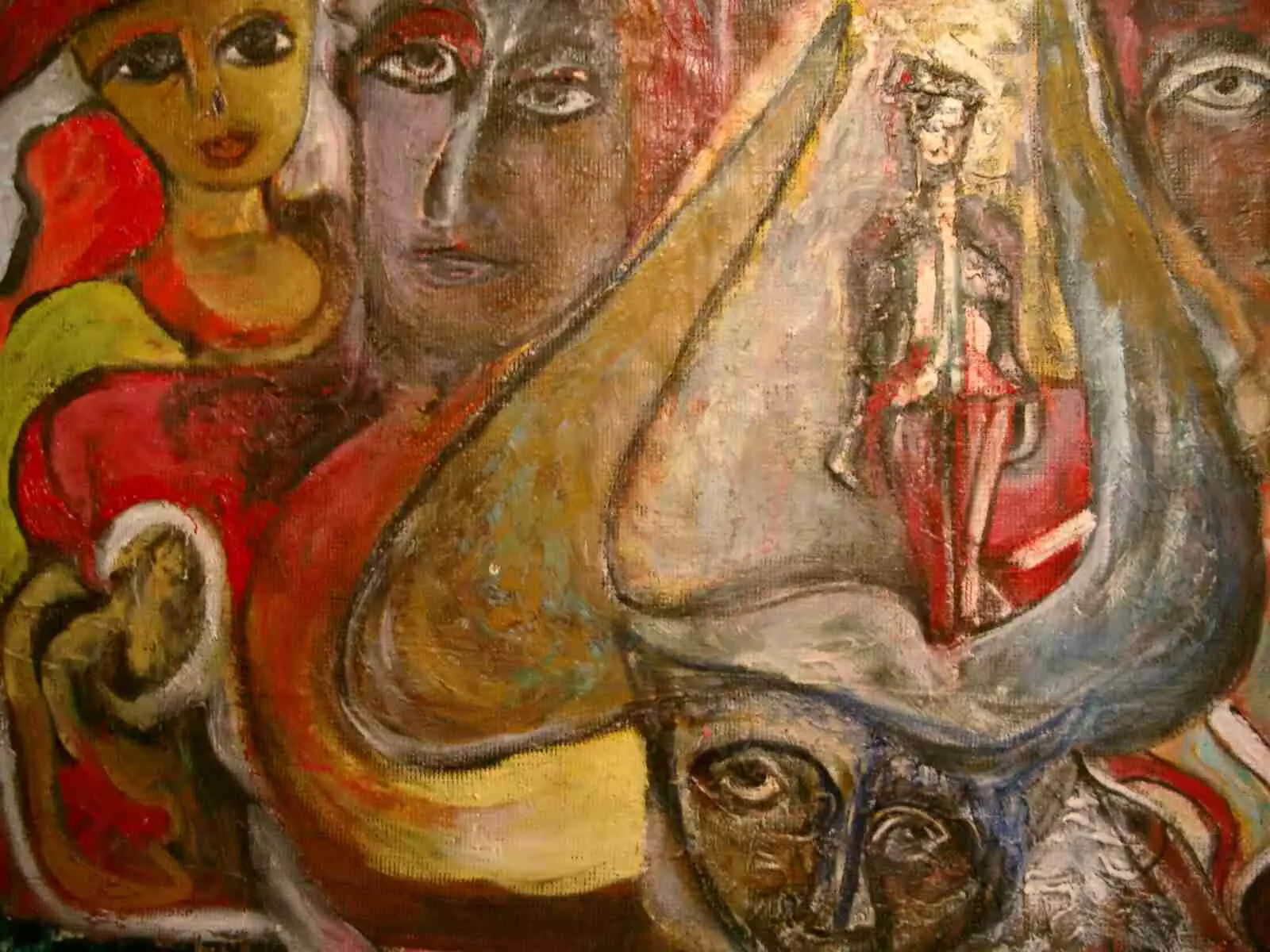 Kunstwerk "rueckkehr" von Erich Plant