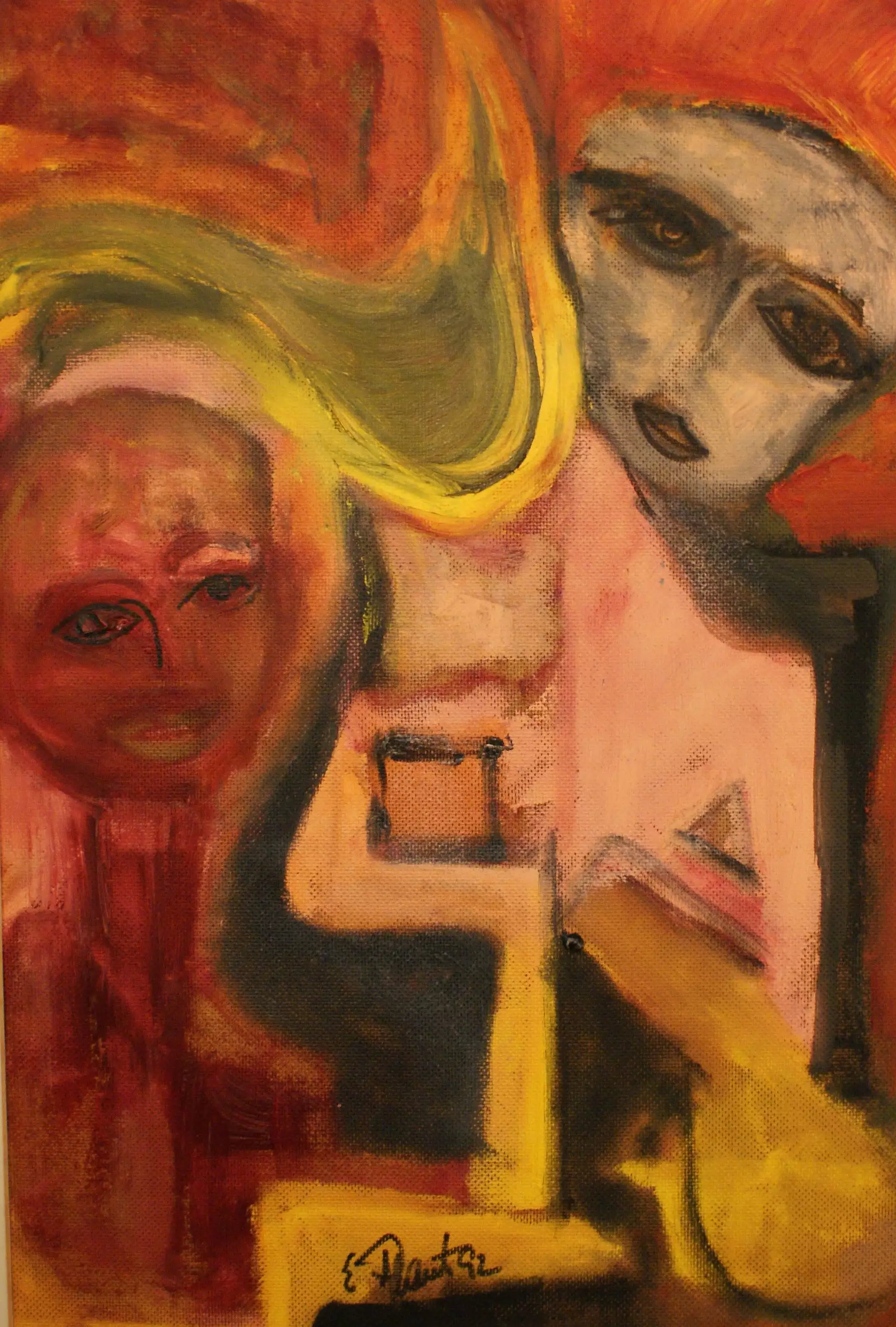 Kunstwerk "zweisamkeit" von Erich Plant