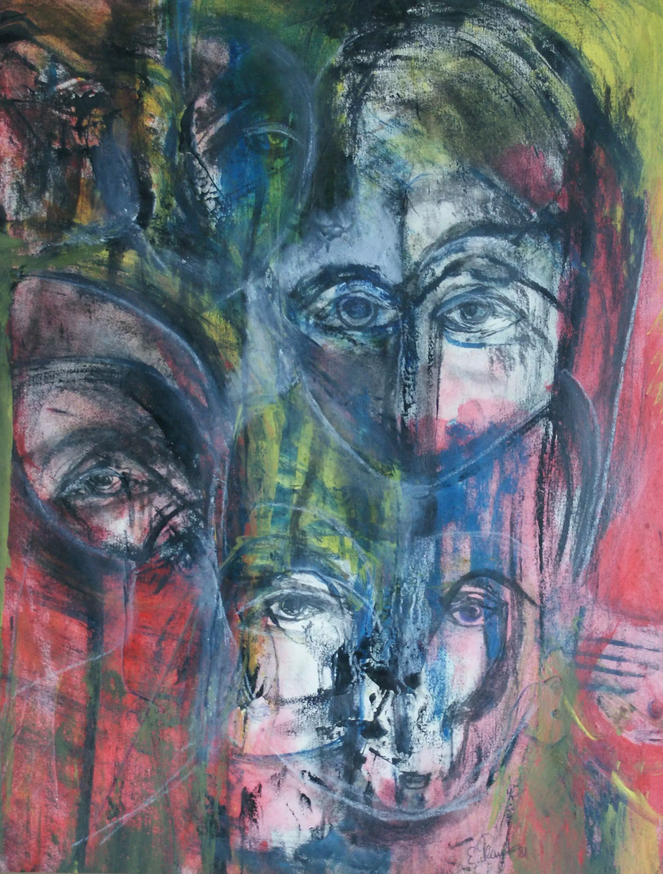 Kunstwerk "nachttiere" von Erich Plant